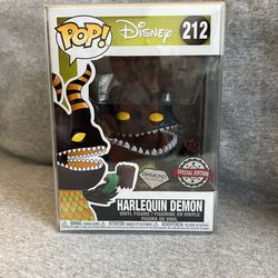 212 Harlequin Demon Diamond Special Edition Funko Pop The Nightmare Before Christmas 