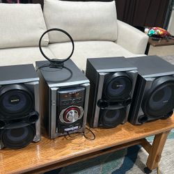 SONY Stereo Audio System Bluetooth