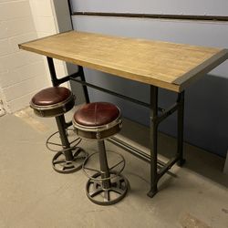 High Top Bar Table