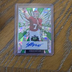 2022 Leaf Valiant- Spencer RATTLER Autograph