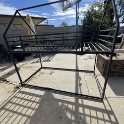 kids twin raised bed frame