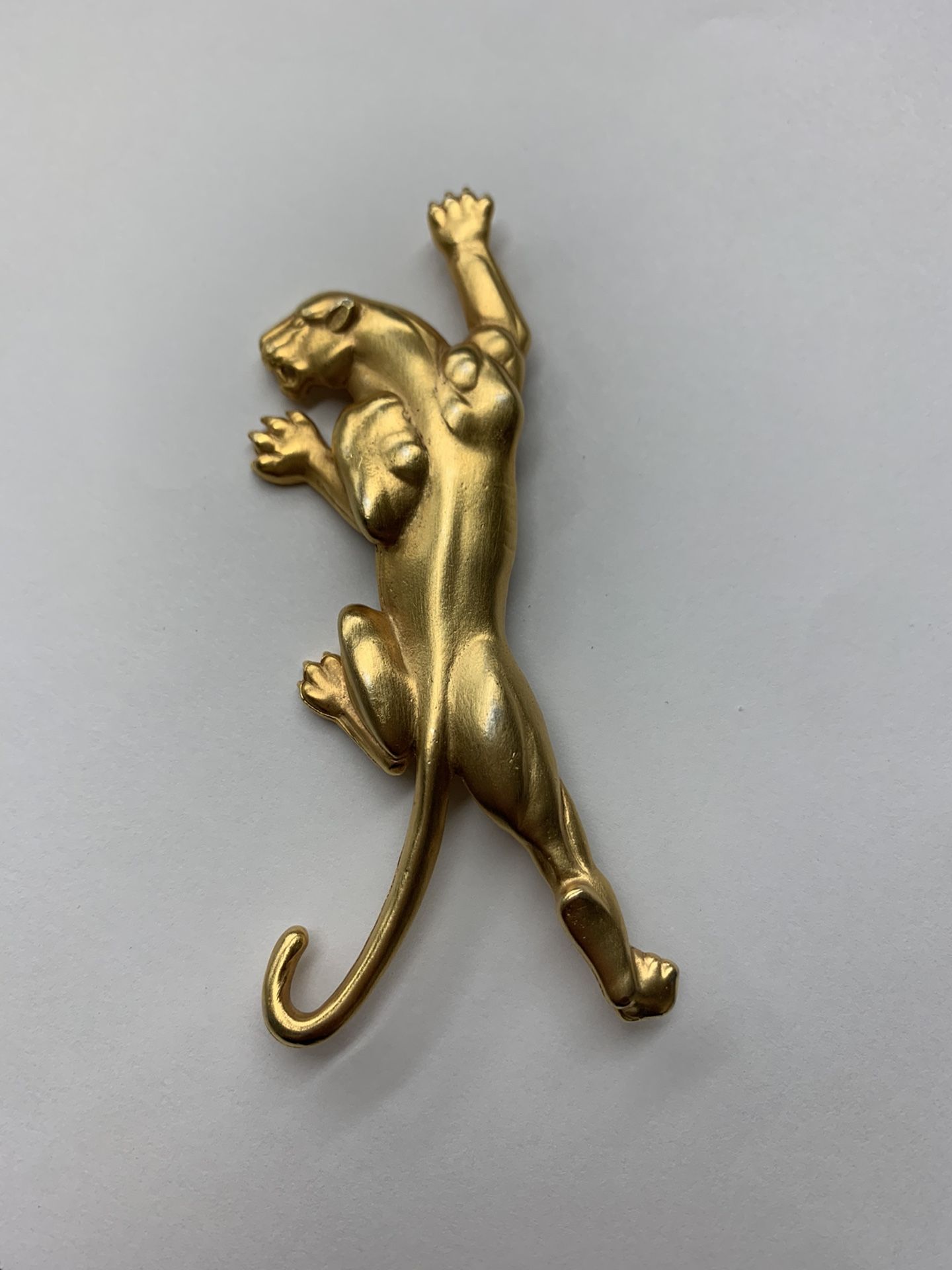 Vintage Panther Brooch 1980’s by JJ Jewelry