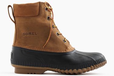 Sorel x J.Crew Leather Waterproof Boot 11.5 NWT DS