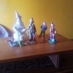 Porcelain Clowns 