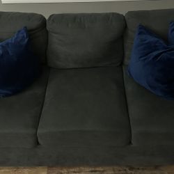 Couch and Bar Stools For Sale $125 All Three Items Must Pick Up
