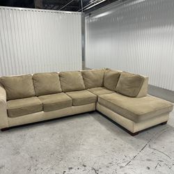Comfy Cream sectional couch