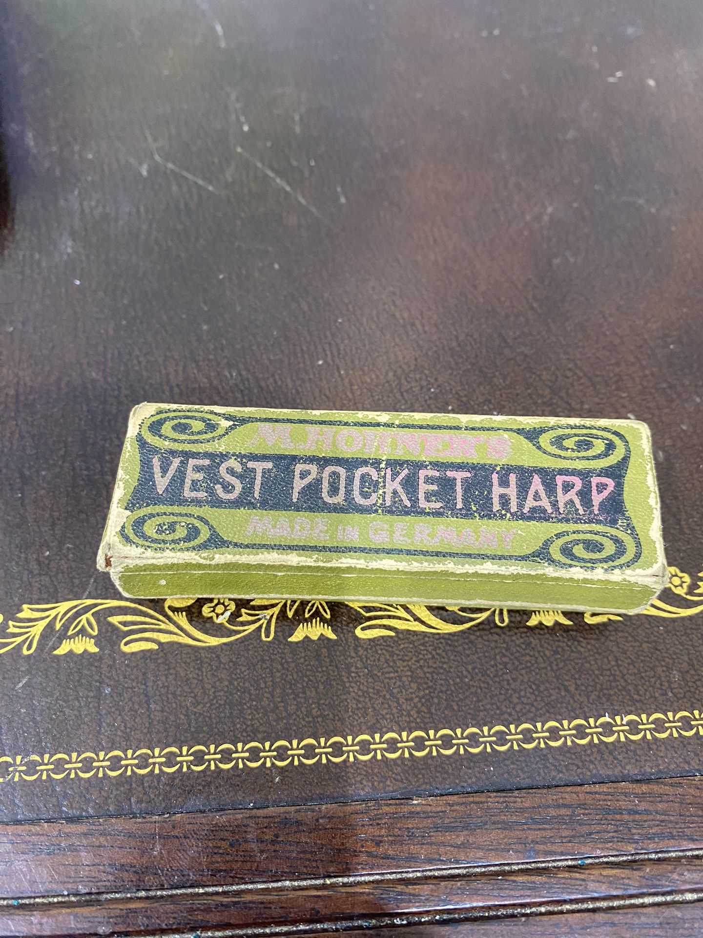 Vintage “Vest Pocket Harp” Harmonica 1937 Made in Germany M.Hohner’sw