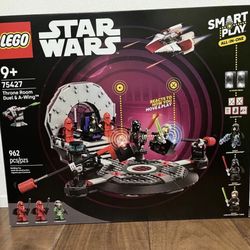 Unopened LEGO 75427 Duel on the Throne and A-wing