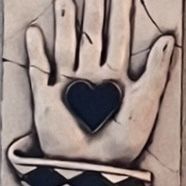 Sid Dickens Memory Tile - T-08 Heart In Hand