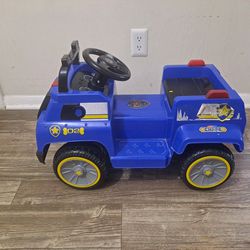 Power Patrol Car For RiddingToddler 
