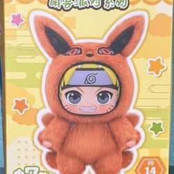 Naruto Blind Boxes Naruto Shippuden Beast Party Vinyl Face Plush