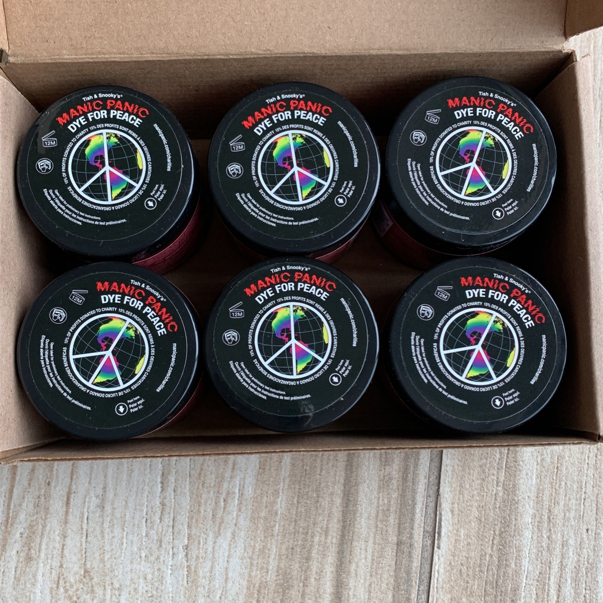 Manic Panic Vampire’s Kiss 6pack Of 4floz Jars