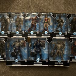 Justice League Snyder Cut DC Mcfarlane Multiverse Figure Lot