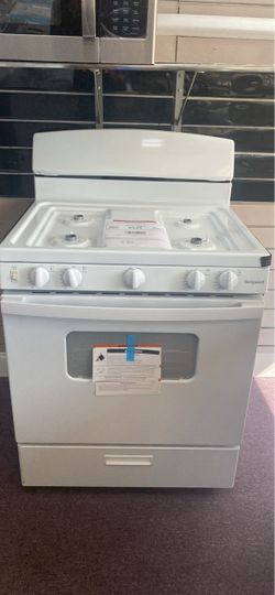 Hotpoint 30-in 4 burners 4.8 cu ft Freestanding NaturalGas Range (White)