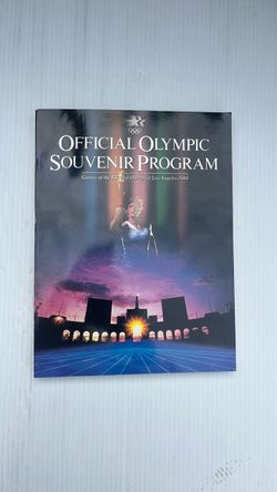 1984 / 23rd Olympics Program