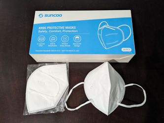 80 Expired Suncoo KN95 Protective Face Masks (4 boxes, 20-Pack each)