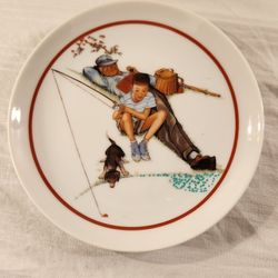 Norman Rockwell Plate