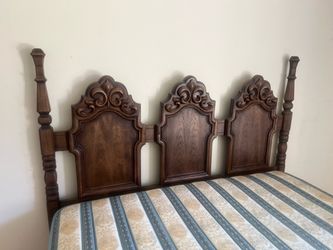 Vintage Spanish/Mediterranean style headboard  pick up only