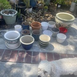 A Lot Pot For Sell Ceramic Different Price