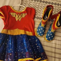 Wonder Woman Custom And Boots 