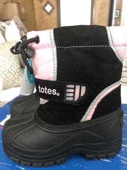 Totes Snow Boots kids size 7 “Brand New”