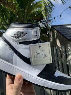 Jordan 1 High “Silver Toe” Sz. 12W/ 10.5M