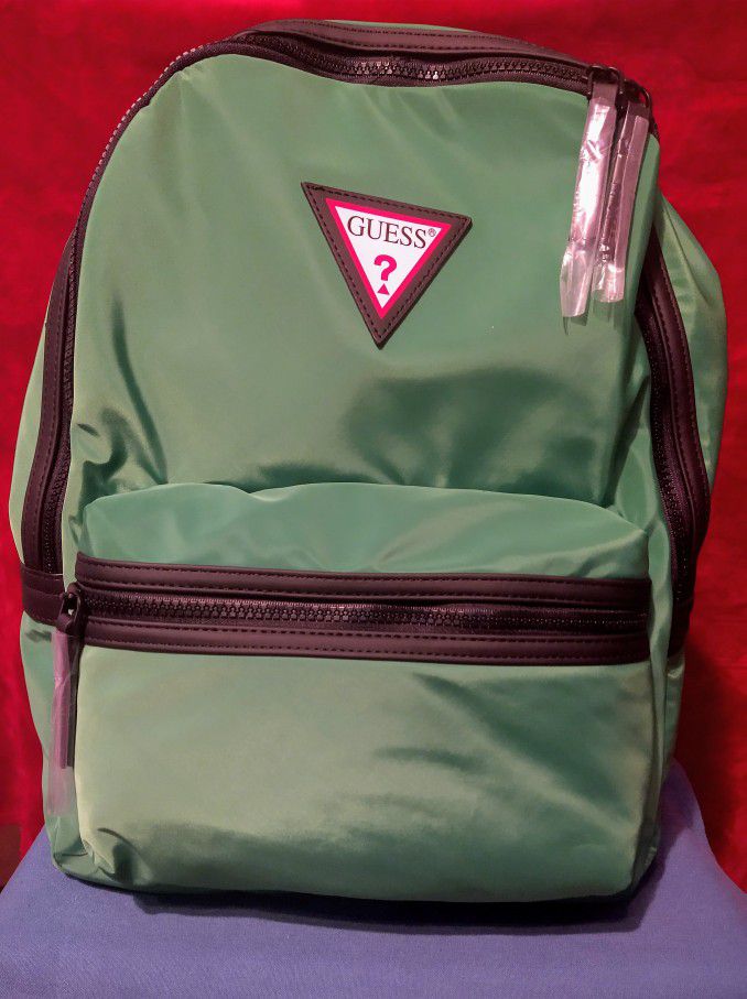 Bright Green Guess Backpack.  $68 Obo