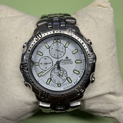 Citizen Men’s Solar Tech Chronograph Alarm Wristwatch Eco Drive 0850-H10287 Y