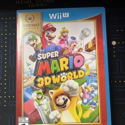 Super Mario 3D World WiiU