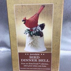 Porcelain Bird Dinner Bell