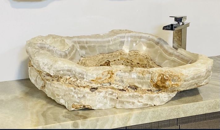 Onyx Vessel Sink