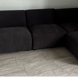 BLACK 🖤🖤🖤 MODULAR SECTIONAL 🖤🖤