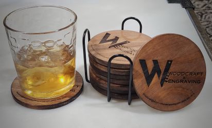 Slate Coasters, Wooden Coasters And More