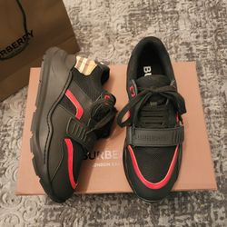 Burberry Check SneakerLeather