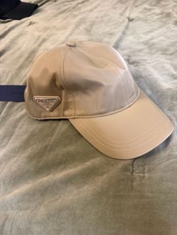 Prada tan Nylon Baseball Cap