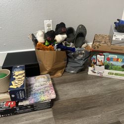 Toys, Boy Shoes, Etc