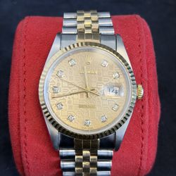 DATE JUST 36MM CHAMPAGNE DIAL