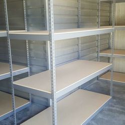 Garage Shelving 72 in W x 30 in D Industrial Warehouse Storage Rack