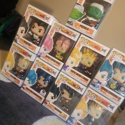 Dragonball Z Funko pop Bundle