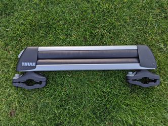 Thule Ski Snowboard Rack w Fat Mouth Clamp for Sale in Los