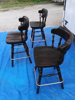 3 ~ Ethan Allen Barstools