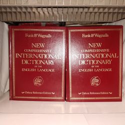 Funk & Wagnalls New Comprehensive International Dictionary of the English Language A-Z 1980 GC