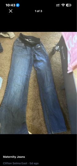 Maternity Jeans with Belly Band
