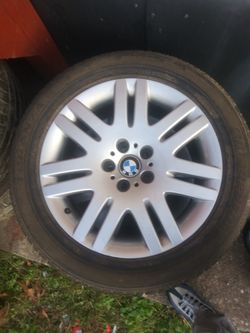 BMW 745 or 750 Factory tire and rims 18"