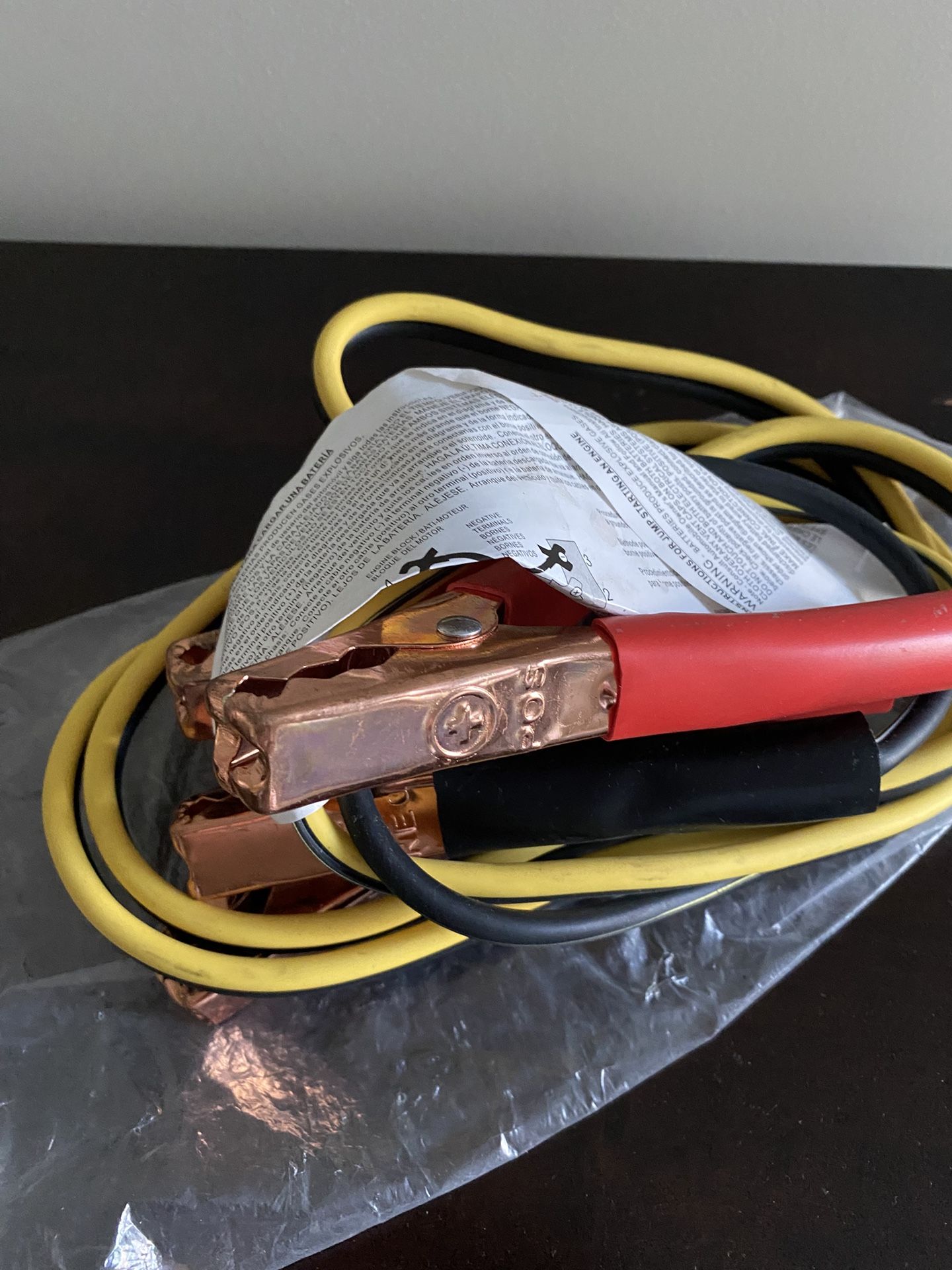 Battery Jumper Cables NEW