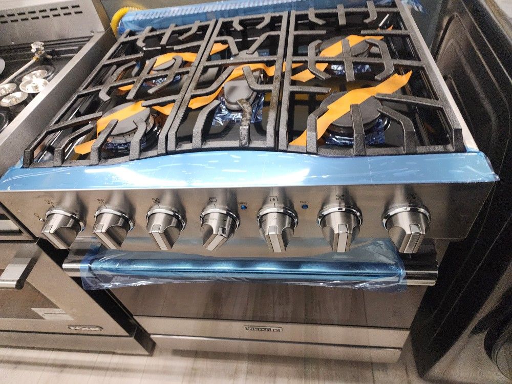 Viking 30 Inch Wide Stainless Steel Gas