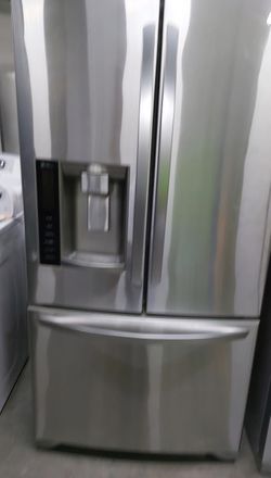 Brand Name French Door Refrigerator Stainless Steel