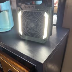 Solar Light With Fan