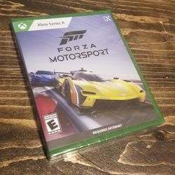 FORZA MOTORSPORT , XBOX Series X  Factory Sealed !!