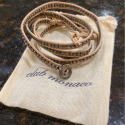 New/ Club Monaco Wrap Bracelet